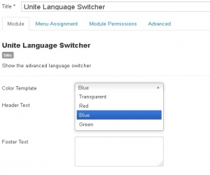ماژول تغییر زبان در جوملا|Language Switcher